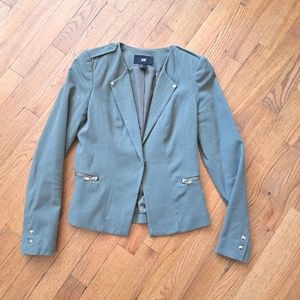 H&M Khaki Green Blazer Sz 4